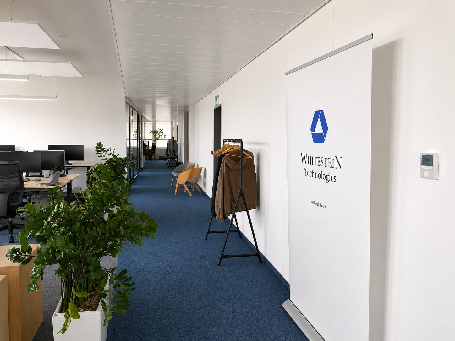 Open team space and breakout area